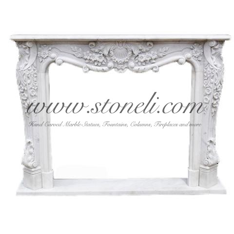 MARBLE FIREPLACE