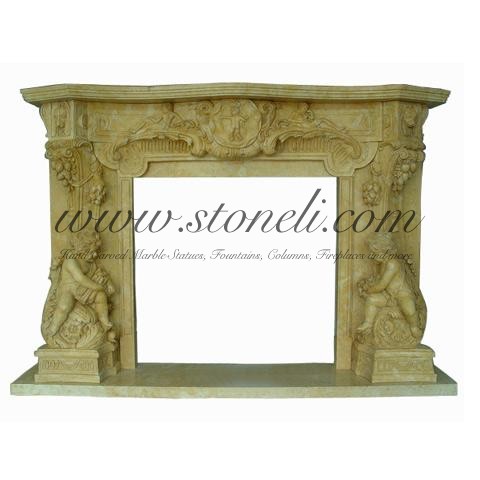 MARBLE FIREPLACE