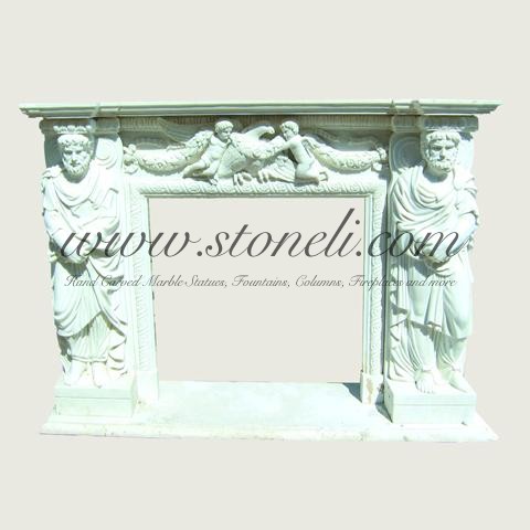 MARBLE FIREPLACE