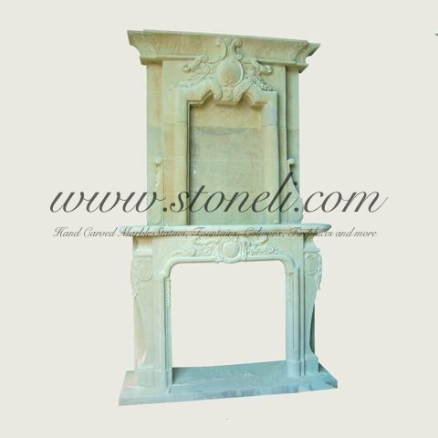 MARBLE FIREPLACE