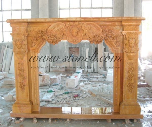 MARBLE FIREPLACE