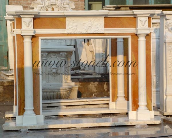 MARBLE FIREPLACE