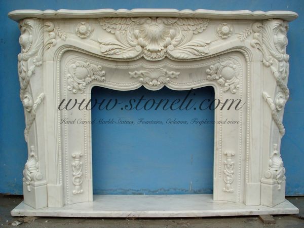 MARBLE FIREPLACE