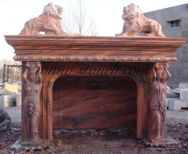 MARBLE FIREPLACE