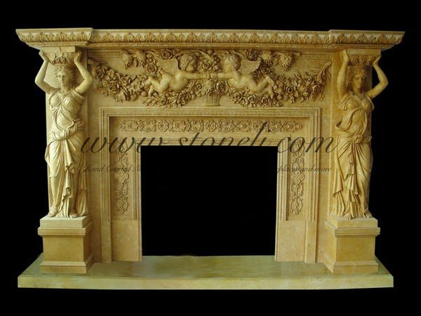 MARBLE FIREPLACE