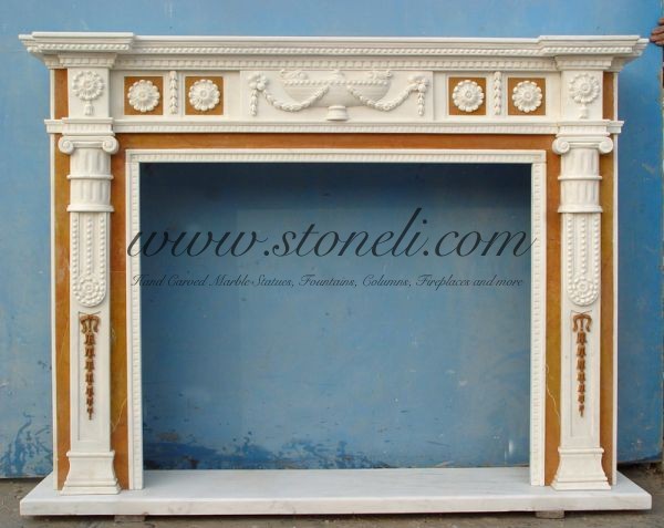 MARBLE FIREPLACE