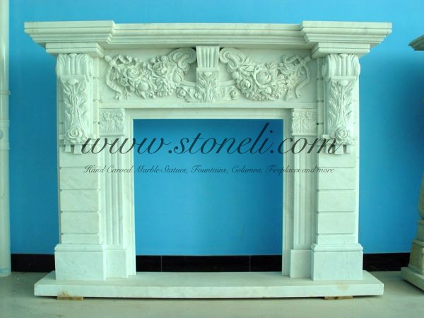 MARBLE FIREPLACE