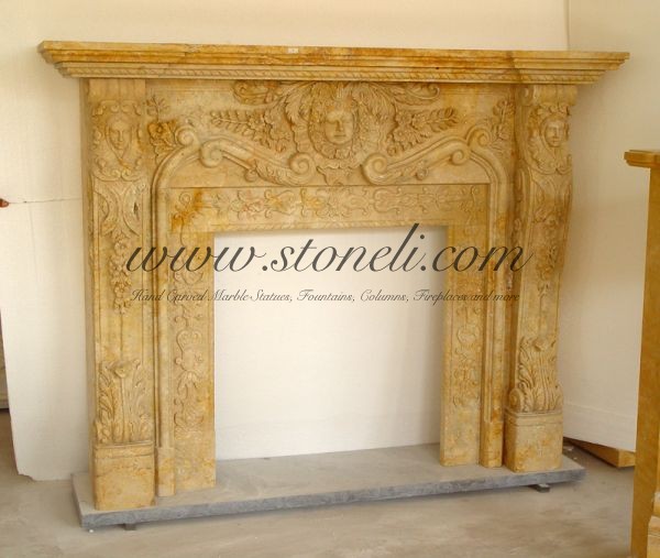 MARBLE FIREPLACE