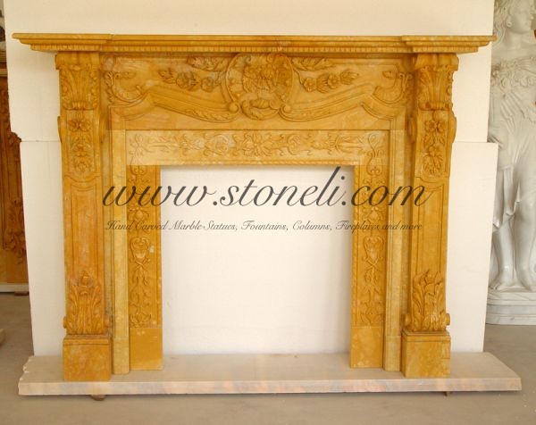 MARBLE FIREPLACE