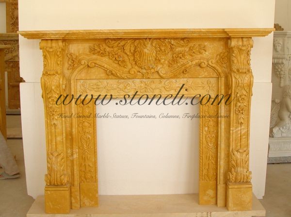 MARBLE FIREPLACE