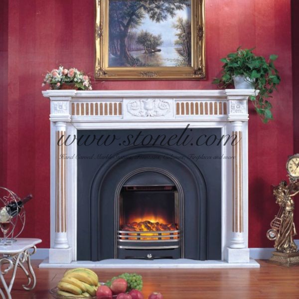 MARBLE FIREPLACE