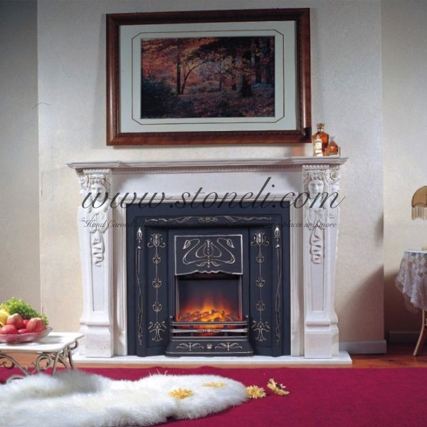 MARBLE FIREPLACE