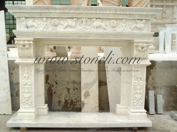 MARBLE FIREPLACE