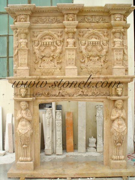 MARBLE FIREPLACE