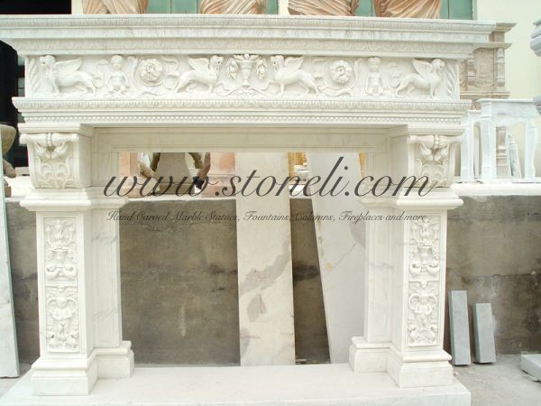 MARBLE FIREPLACE