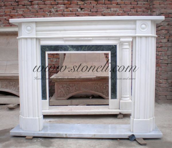 MARBLE FIREPLACE