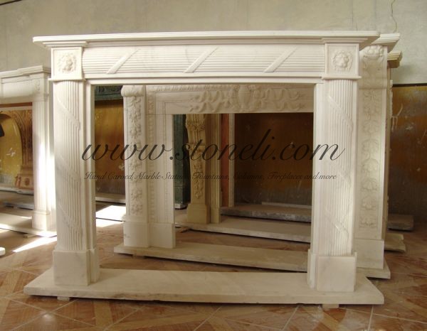 MARBLE FIREPLACE