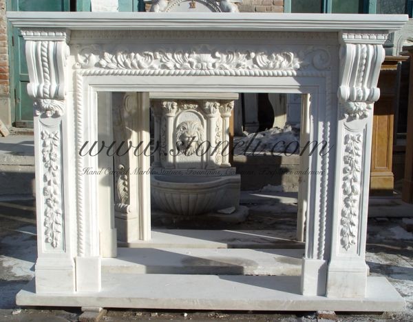 MARBLE FIREPLACE