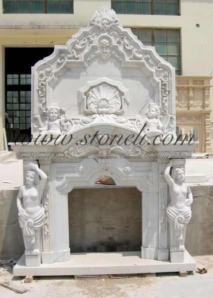 MARBLE FIREPLACE