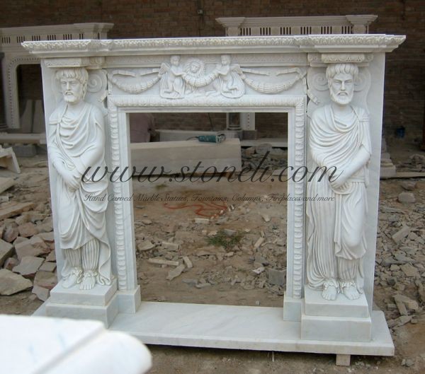 MARBLE FIREPLACE