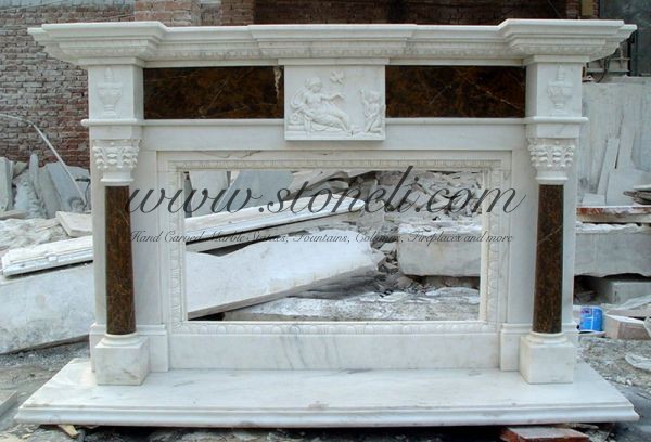 MARBLE FIREPLACE