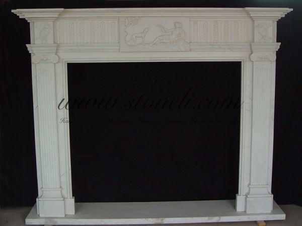 MARBLE FIREPLACE