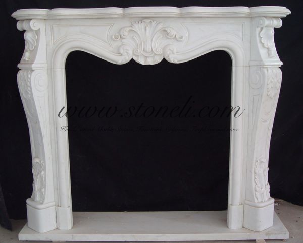 MARBLE FIREPLACE