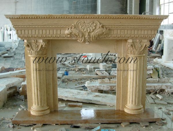 MARBLE FIREPLACE