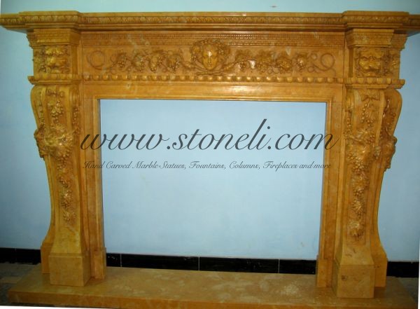 MARBLE FIREPLACE