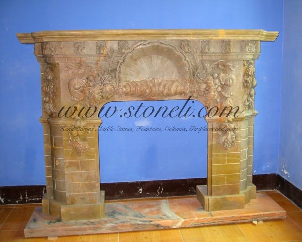 MARBLE FIREPLACE