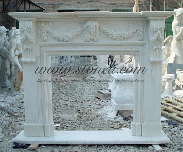 MARBLE FIREPLACE