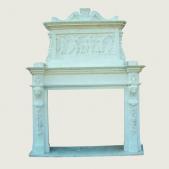 SH227, MARBLE FIREPLACE