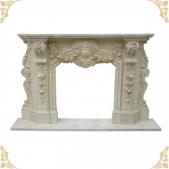 MARBLE FIREPLACE, MARBLE FIREPLACE