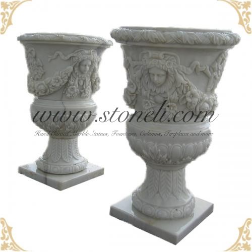 MARBLE FLOWERPOT