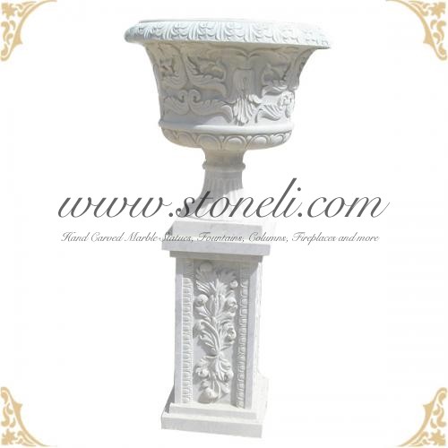 MARBLE FLOWERPOT