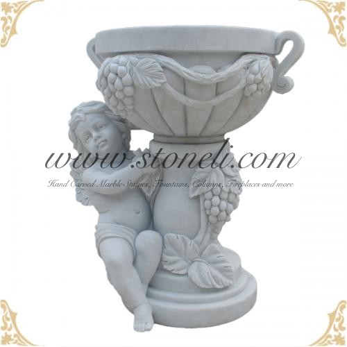 MARBLE FLOWERPOT