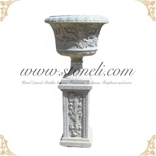 MARBLE FLOWERPOT