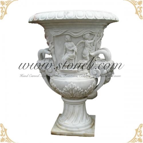 MARBLE FLOWERPOT