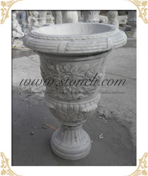 MARBLE FLOWERPOT