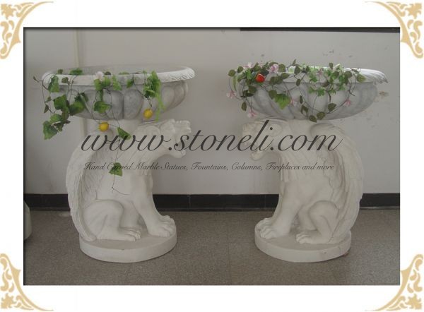 MARBLE FLOWERPOT