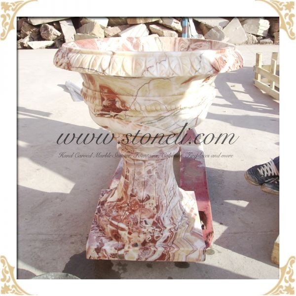 MARBLE FLOWERPOT