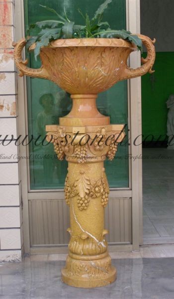 MARBLE FLOWERPOT