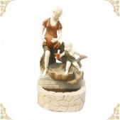 LFO - 191, LADY AND BOY MARBLE FOUNTAIN