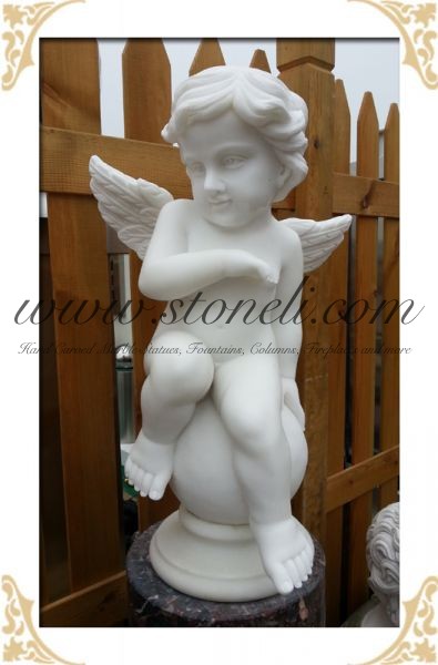 MARBLE RELIGIOUS STATUE