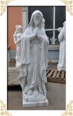MARBLE RELIGIOUS STATUE, LRE - 002