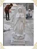 MARBLE RELIGIOUS STATUE, LRE - 005