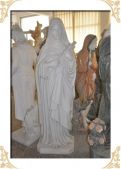 MARBLE RELIGIOUS STATUE, LRE - 001