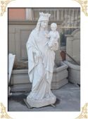 MARBLE RELIGIOUS STATUE, LRE - 009