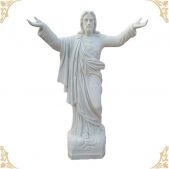MARBLE RELIGIOUS STATUE, LRE - 007
