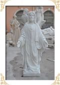 MARBLE RELIGIOUS STATUE, LRE - 013